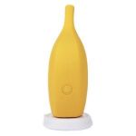 Желтый перезаряжаемый вибратор Ba-banana - 8,2 см.