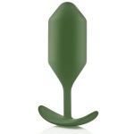 Пробка цвета хаки для ношения B-vibe Snug Plug 4 - 14 см.