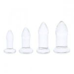 Набор из 4 тренировочных стеклянных расширителей Anal Dilators Set