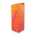 Розовый реалистичный вибратор-кролик - 23 см.
