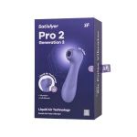 Сиреневый вакуумный стимулятор клитора Satisfyer Pro 2 Generation 3