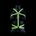 Портупея Body Harness с неоновым эффектом - размер S-M