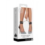 Черные поножи Diamond Studded Ankle Cuffs