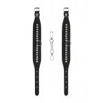 Черные поножи Diamond Studded Ankle Cuffs