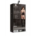 Роскошный боди-комбинезон Elara VII Bodystocking with Open Cups
