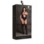 Эффектный боди-комбинезон Elara VII Bodystocking with Open Cups