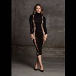 Эффектное длинное платье Carme XI Dress with Turtleneck