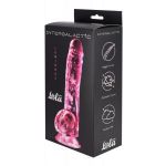 Розовый фаллоимитатор Luminous - 20 см.