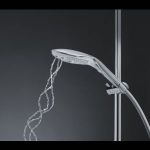 Серебристая насадка для душа Womanizer Wave