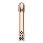 Розовый мини-вибратор G-точки Jewel - 12 см.
