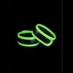 Пара люминесцентных повязок на бицепс Glow in the Dark