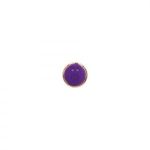 Фиолетовый вибромассажер Nipple Vibrator - 14,5 см.