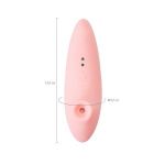 Розовый вакуумный стимулятор Lily