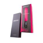Ярко-розовый вибратор Mecawn - 20,5 см.