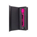 Ярко-розовый wand-вибратор Mashr - 23,5 см.