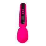 Ярко-розовый wand-вибратор Mashr - 23,5 см.