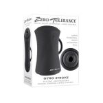 Черный вибромастурбатор с гироскопом Gyro Stroke