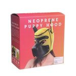 Красная неопреновая БДСМ-маска Puppy Play