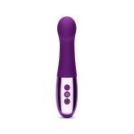 Фиолетовый вибростимулятор для G-точки Gee - 16,6 см.