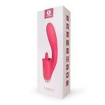 Фиолетовый вибромассажер Condice - 20,3 см.