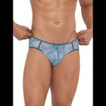 Серые трусы-джоки с цветочым принтом Avalon Jockstrap