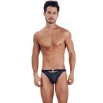 Черные мужские трусы-брифы с декоративным пояском Misty Brief