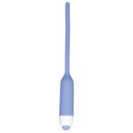 Голубой вибратор для уретры Dilator Vibe - 19 см.
