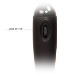 Черный вибромассажер с мощной вибрацией Power Wand