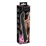 Изящный анальный вибратор Anal Lover - 18 см.