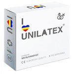 Разноцветные ароматизированные презервативы Unilatex Multifruits - 3 шт.