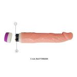 Реалистичный вибратор Pleasure - 22 см.