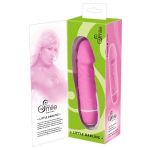 Розовый миниатюрный вибратор Mini Little Darling - 12,5 см.