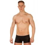 Мужские трусы-хипсы из ткани с текстурой змеиной чешуи Snake Black Boxer