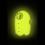 Желтый люминесцентный вакуум-волновой стимулятор клитора Glowing Ghost