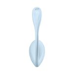 Голубое виброяйцо Smooth Petal