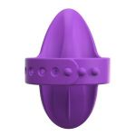 Фиолетовая вибронасадка на пальцы Finger Vibe