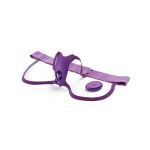 Сиреневый пояс с вибровкладкой Ultimate Butterfly Strap-On