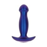 Синяя анальная вибропробка Buttocks The Wild Magn Pulse Vibrating Plug - 15 см.
