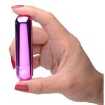 Лиловая вибропуля 10X Rechargeable Vibrating Metallic Bullet