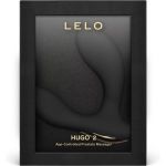 Черный вибростимулятор простаты Hugo 2