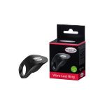 Черное эрекционное виброкольцо Vibro Lust Ring