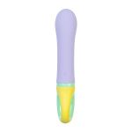 Сиреневый вибратор-кролик Wisteria - 18,5 см.