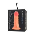 Телесный фаллоимитатор RealStick CALIBER - 14 см.