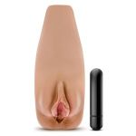 Мастурбатор-вагина с вибрацией Soft & Wet Renata Realistic Tan Masturbator