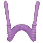 Фиолетовый гибкий фаллоимитатор Intimate Spreader для G-стимуляции