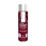 Лубрикант на водной основе с ароматом малины JO Flavored Raspberry Sorbet - 120 мл.