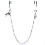 Зажимы для сосков на нитке бусин At My Mercy Chained Nipple Clamps