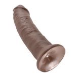 Коричневый фаллоимитатор 9  Cock - 22,9 см.