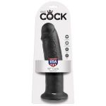 Чёрный фаллос-гигант 10  Cock - 25,4 см.