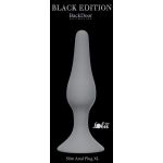 Серая анальная пробка Slim Anal Plug XL - 15,5 см.